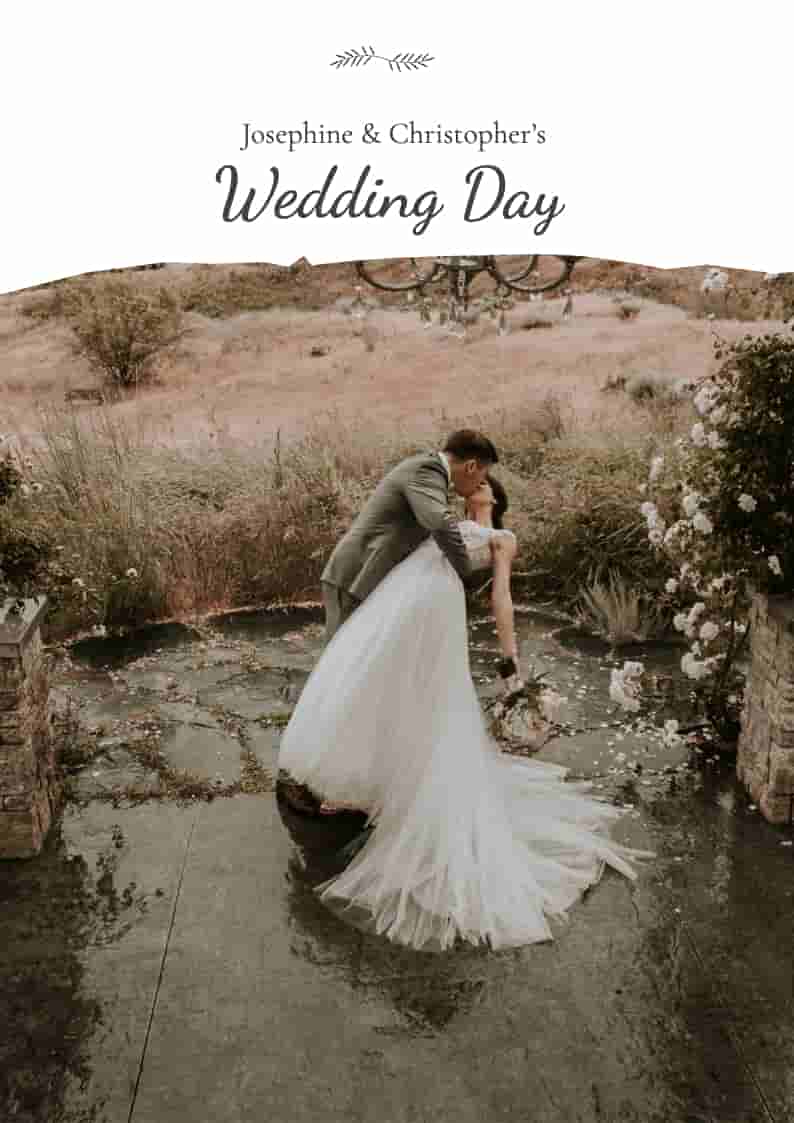 Wedding Booklet Template